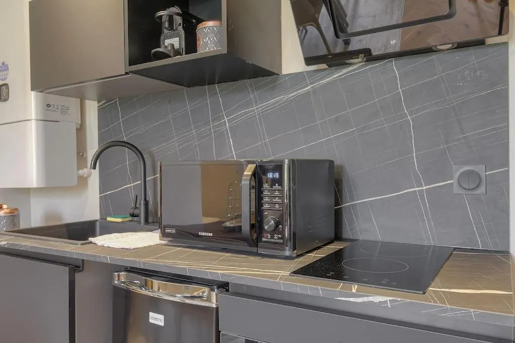 Joli T1 Pour 4, Champagne, Monts D'Or, Lyon Apartment France